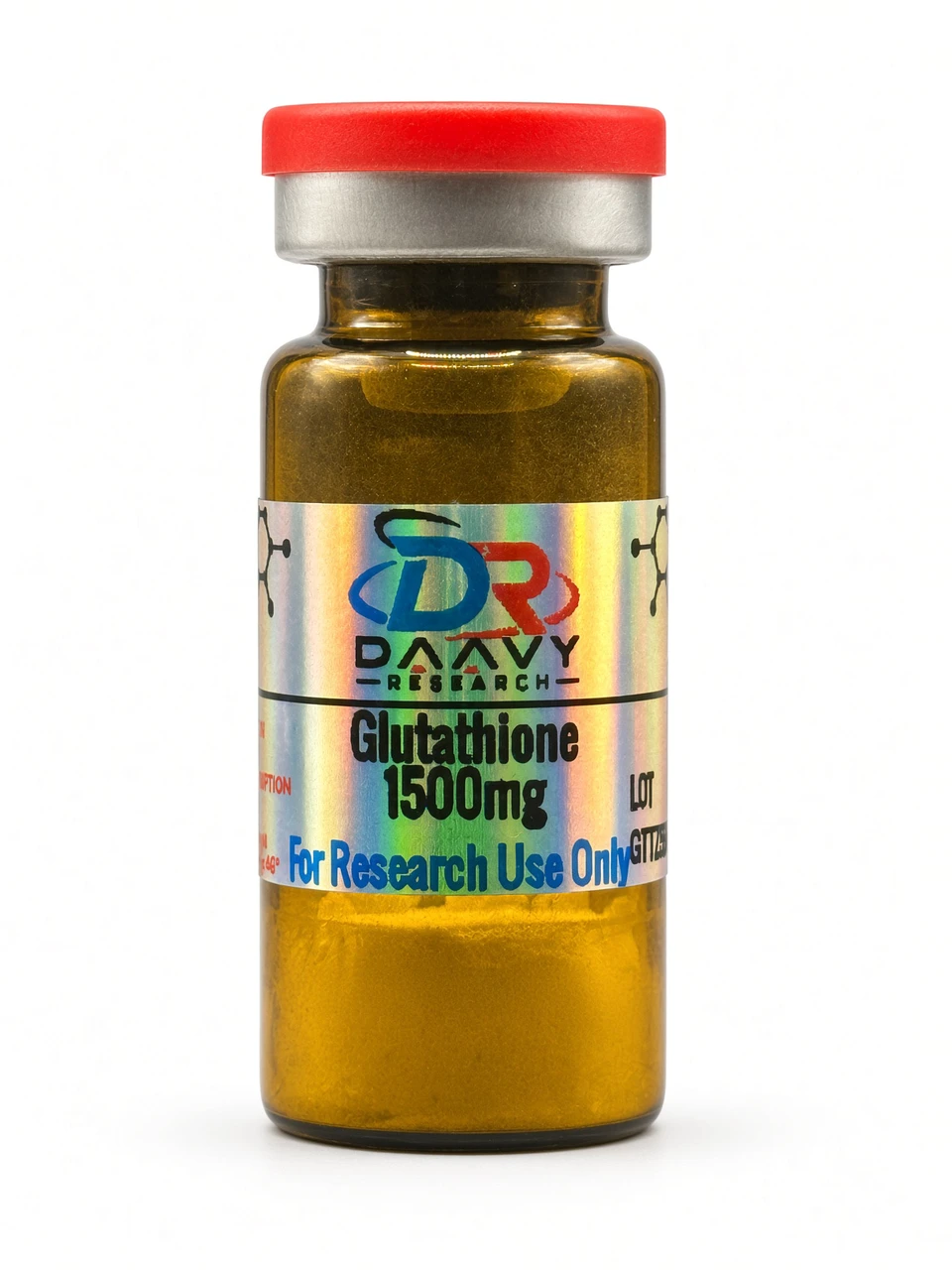 DAAVY Research Glutathione 1500 mg research vial